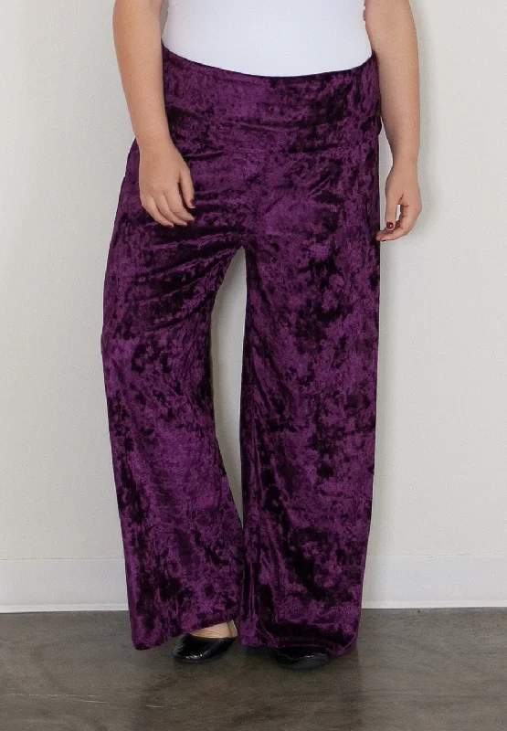 One Day Only – Huge Savings!One Day Only – Huge Savings!Crushed Velvet Palazzo Pants