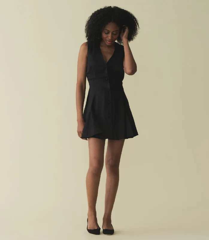 AUBREY DRESS -- BLACK