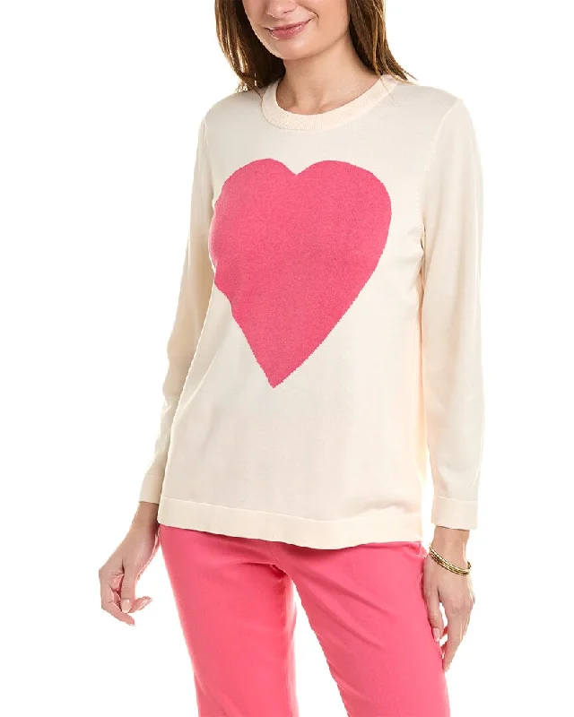 Jones New York Heart Sweater