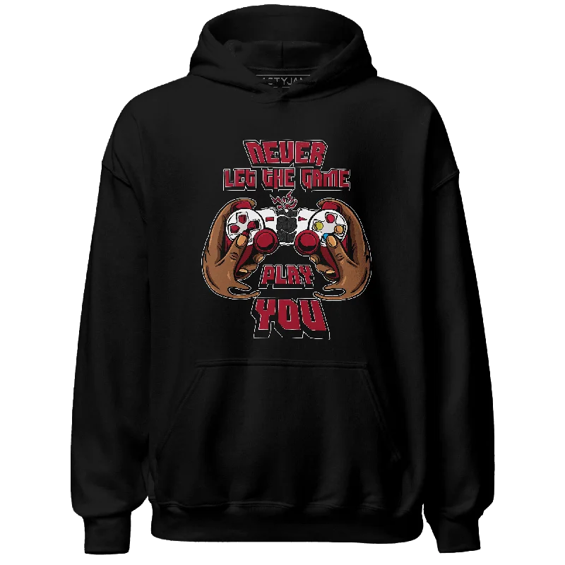 NastyJamz Retro Red Taxi 12s Hoodie Match The Game Changer