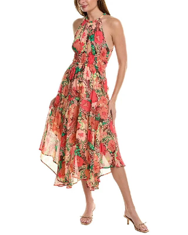 Grab Yours Before It’s Too Late!A.L.C. Ellie Silk Midi Dress