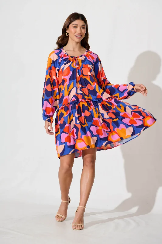 Exclusive Savings This Week!Besemer Smock Dress In Multi Floral