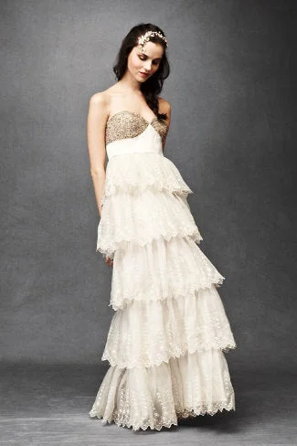 Savings You Can’t Ignore!BHLDN Burnished organza