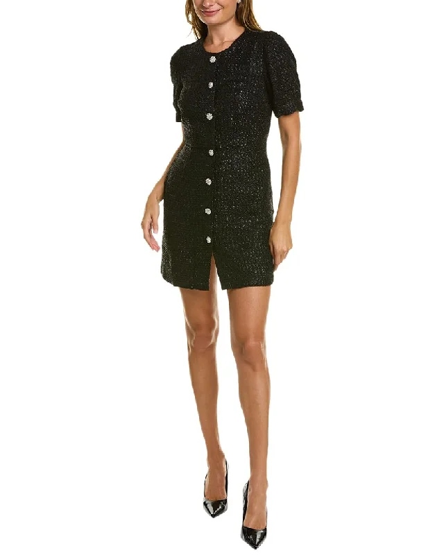 Shop Now and Save!Boden Metallic Textured Mini Dress