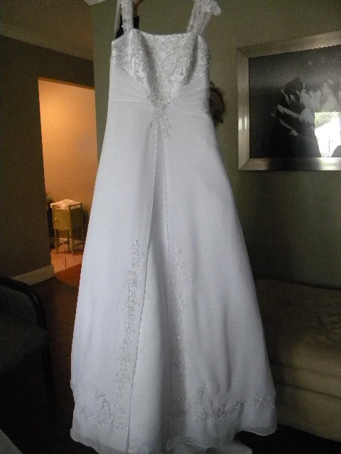 Shop Today, Save Tomorrow!David's Bridal Wedding Gown with Sleeves
