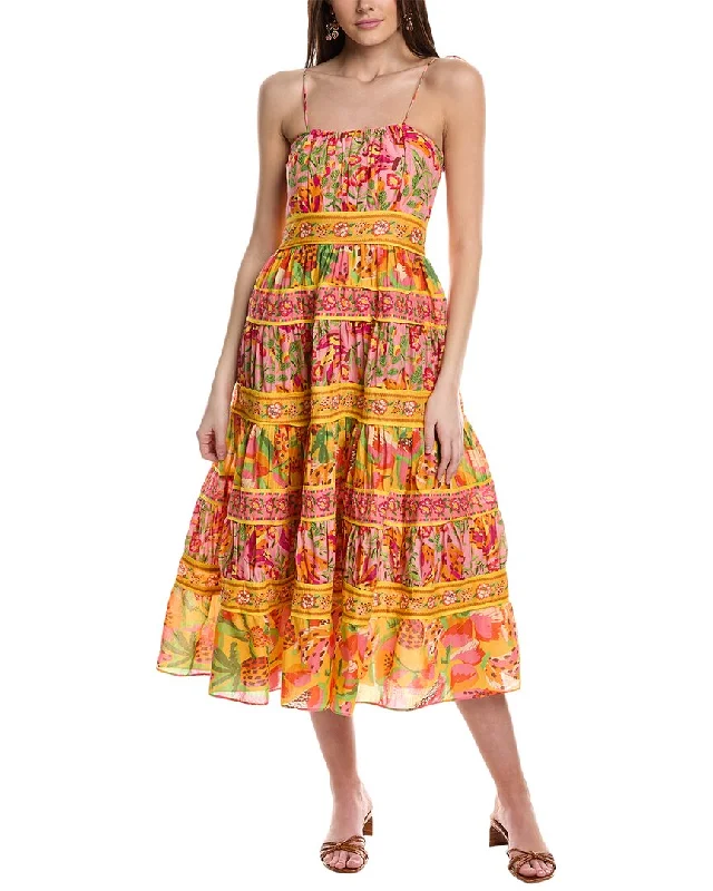 Don’t Wait – Shop Today!FARM Rio Mixed Fruits Paradise Midi Dress