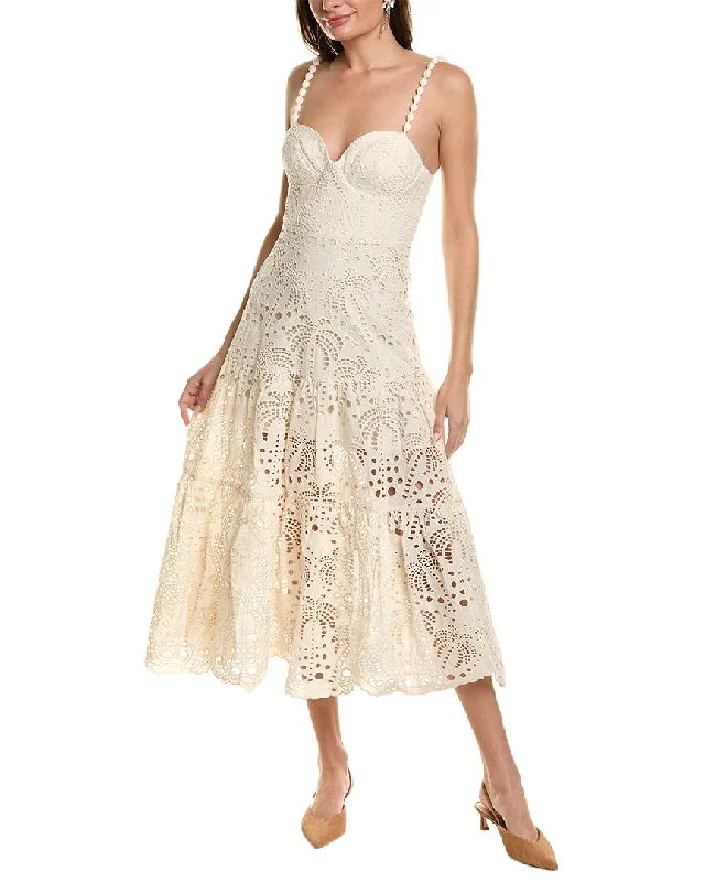 Buy More, Pay Less!FARM Rio Palm Tree Richilier Midi Dress