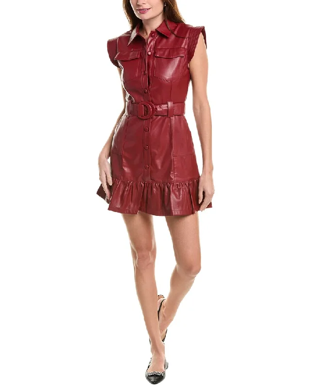 Save Up to 50% Off!FATE Belted Mini Dress