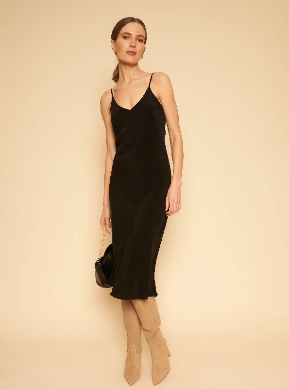 Your Shopping Wish, Our Discount Command!Freya Slip Dress - Black