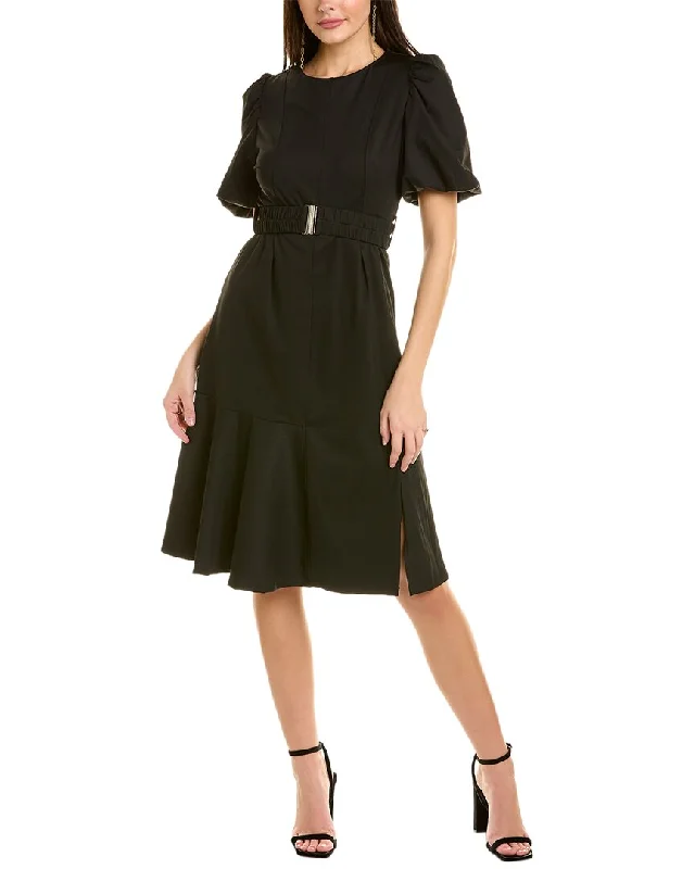 The Best Offers Are Here!Gracia Puff Sleeve Midi Dress