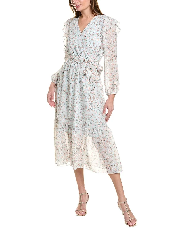 Shop Now and Save!IPPONELLI  Surplice Midi Dress