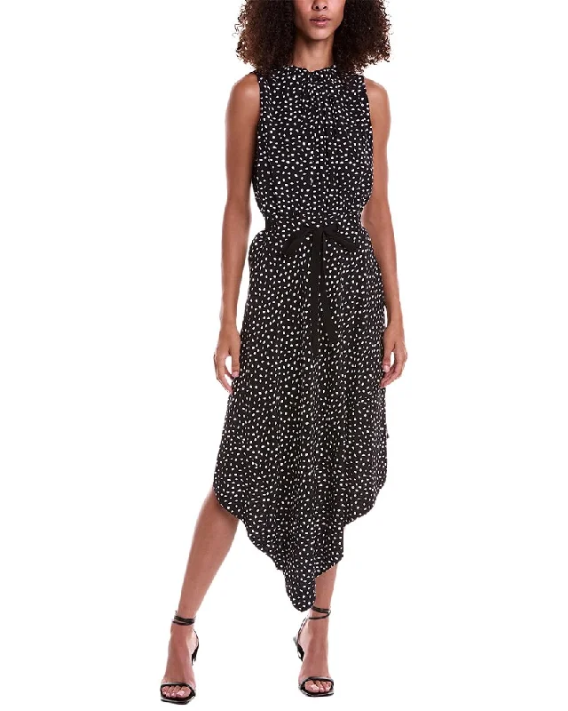 Save More When You Shop More!Jason Wu Asymmetrical Silk Midi Dress