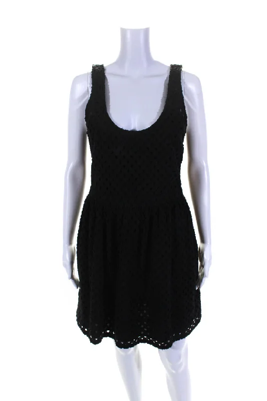 Mega Sale Happening Now!Joie Women's Scoop Neck Sleeveless Cinch Waist Mini Dress Black Mega Sale Happening Now!Joie Women's Scoop Neck Sleeveless Cinch Waist Mini Dress Black
