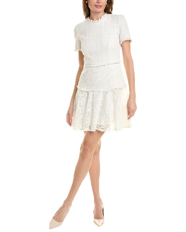 Crazy Discounts Inside!Maison Tara Boucle  Midi Dress