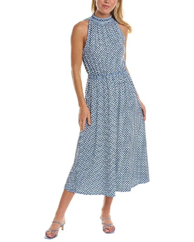 Best Deals Just for You!Max Studio Mock Neck Midi Dress