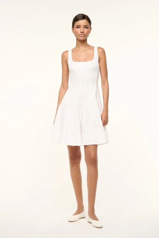 The Best Deals Won’t Wait!MINI WELLS DRESS | WHITE