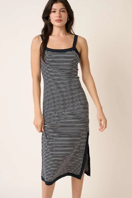 Your Favorite Items on Sale Now!Mittoshop Contrast Striped Midi Cami Dress