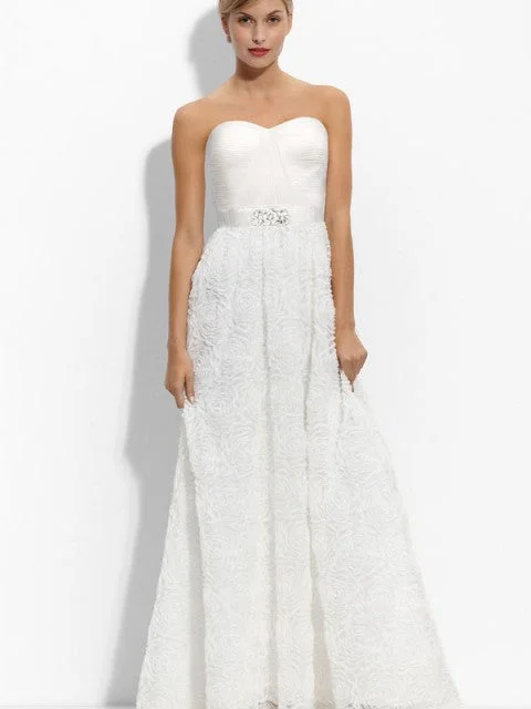 Today Only – Don’t Miss It!Other Adrianna Papell Pleat Bodice Rosette Gown