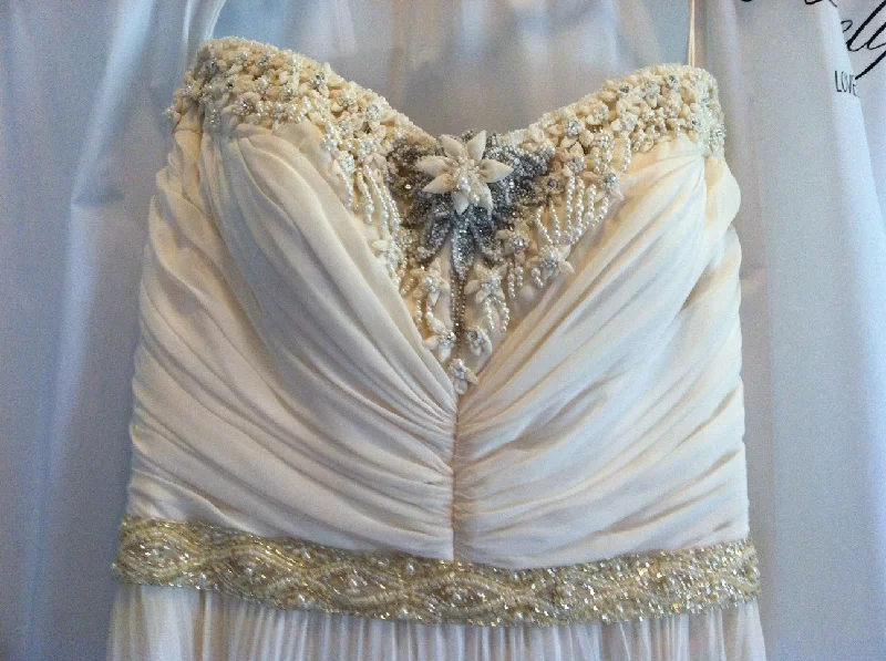 Shop More, Spend Less!Other Theia Ivory Chiffon Gown