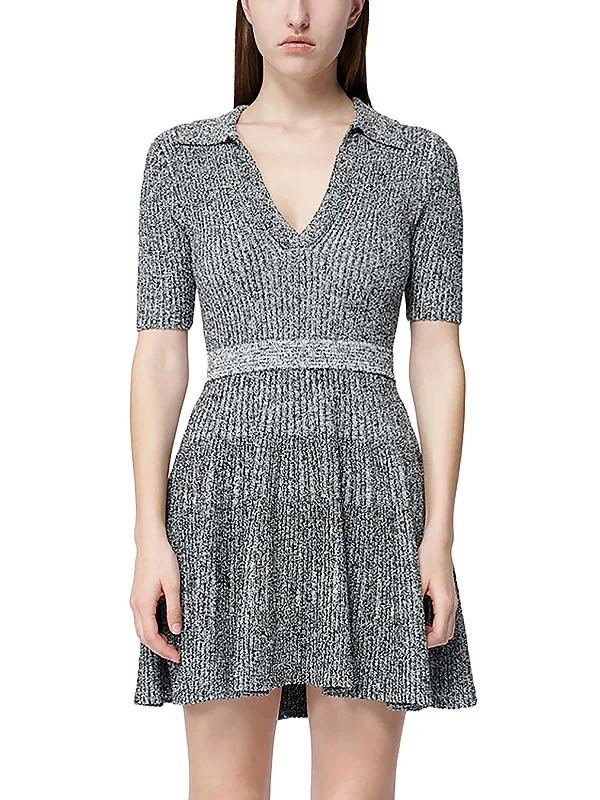 Shop Now and Save!Patricia Womens Collar Short Mini Dress
