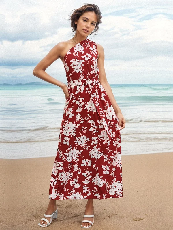 Instant Savings Await!Chic asymmetrical sleeveless dress