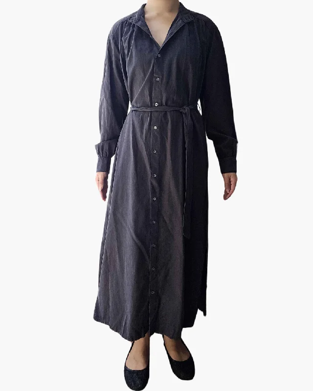Unbeatable Prices!RAFALI WOMAN WOVEN DRESS IN ANTHRACITE