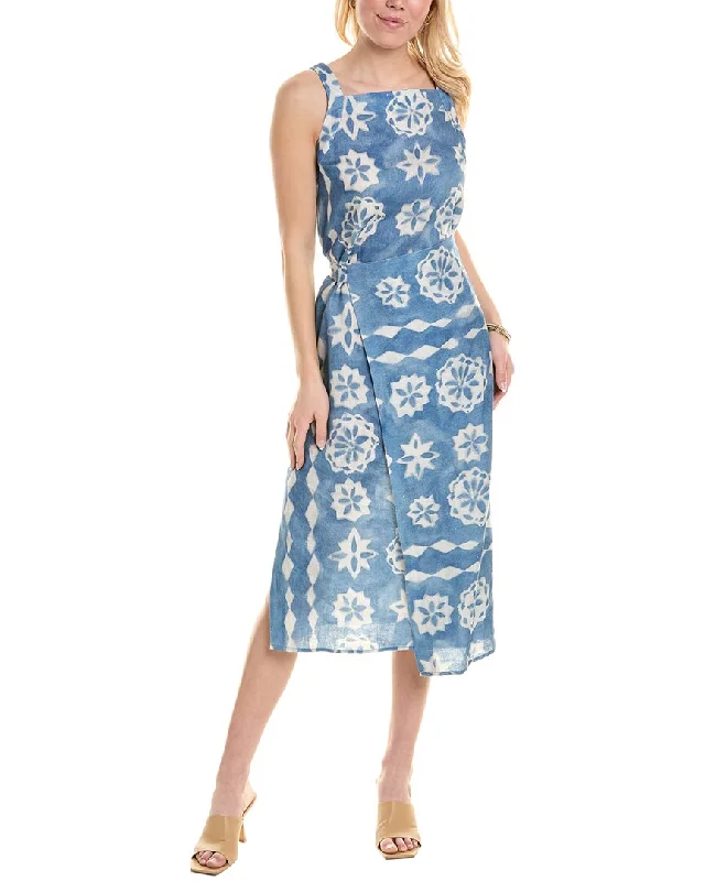 Exclusive Savings This Week!Rebecca Taylor Paper Fleur Whisper Linen Midi Dress