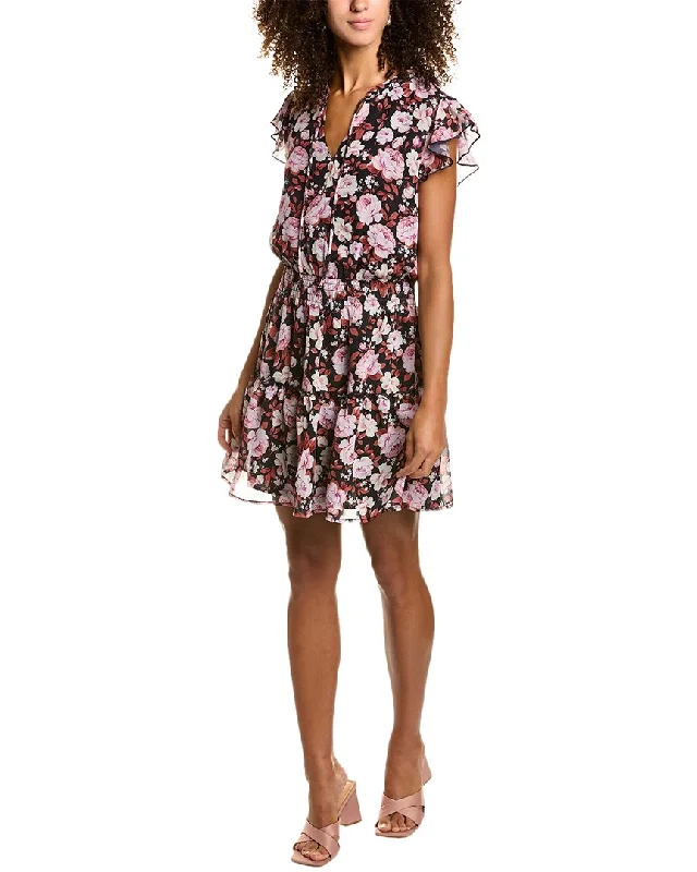 Save Money, Shop Happy!Socialite Notch Neck Mini Dress