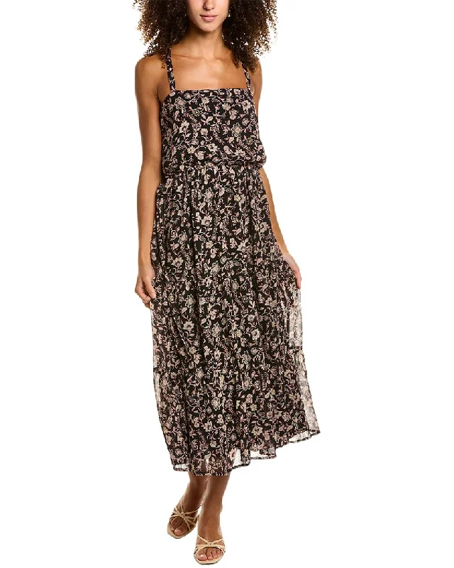 Unlock Huge Savings Now!Socialite Square Neck Tiered Midi Dress