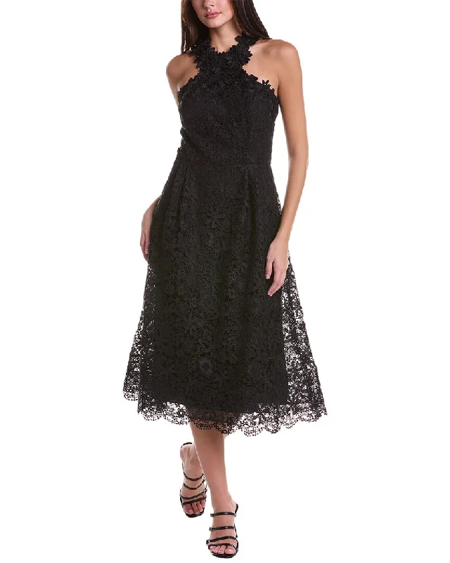 Instant Savings Await!Teri Jon by Rickie Freeman Lace Midi Dress