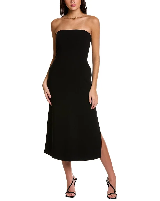 Stock Up and Save!Theory Strapless Midi Dress