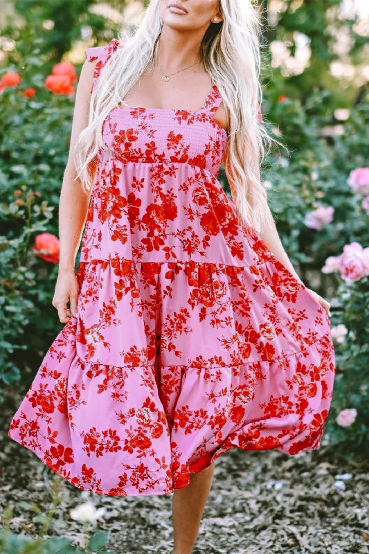 Your Wallet Will Thank You!Elegant tiered sleeveless dress