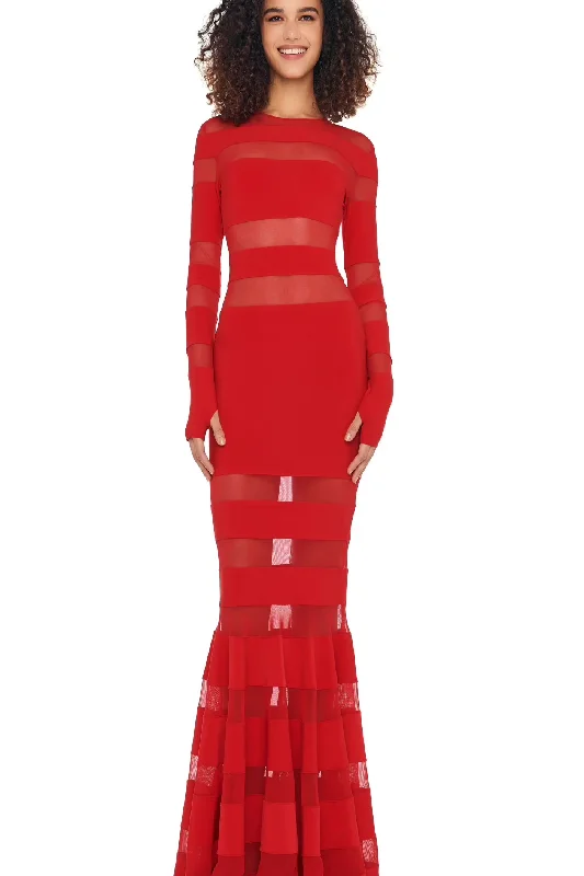 Find the Best Deals Here!Find the Best Deals Here!TIGER RED FISHTAIL GOWN
