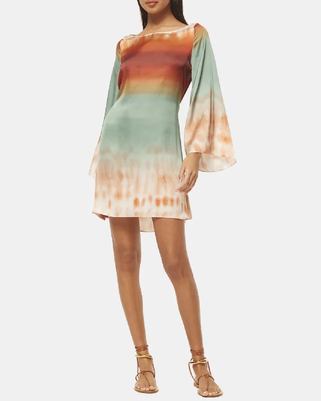 Great Deals, Just for You!TWIGGY DRESS IN CARNELIAN OMBRE