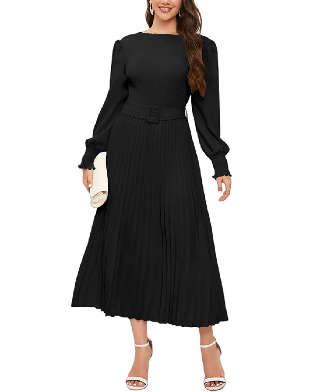 Unmissable Offers Await!VERA DOLINI Midi Dress