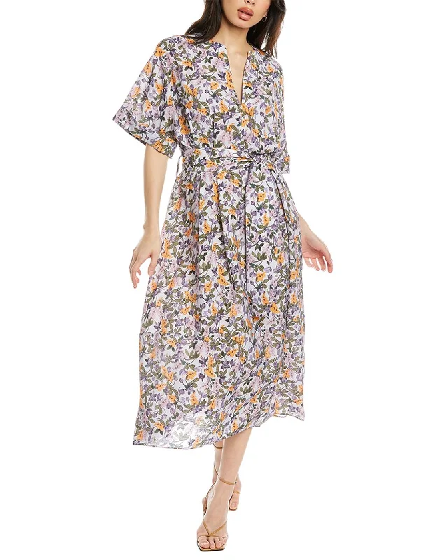Best Price of the Season!Vince Floral Midi Dress