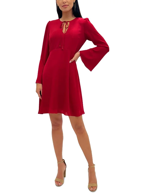 Price Drop Alert!Womens Double-V Short Mini Dress