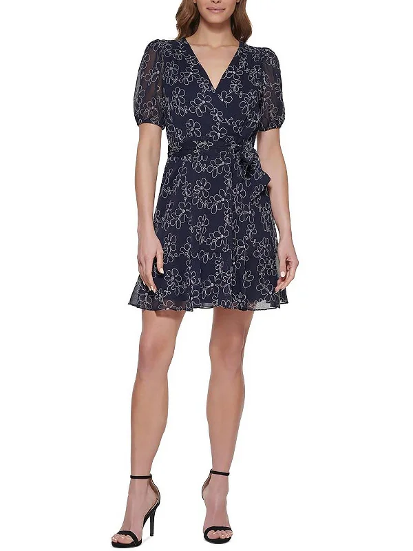 Mega Sale Happening Now!Womens Embroidered Short Mini Dress