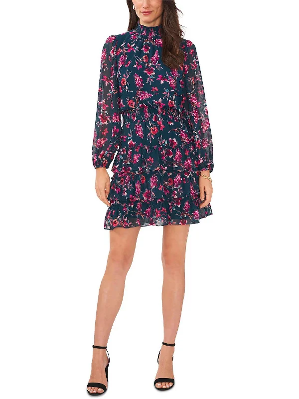 Get It Before It’s Gone!Womens Floral Short Mini Dress