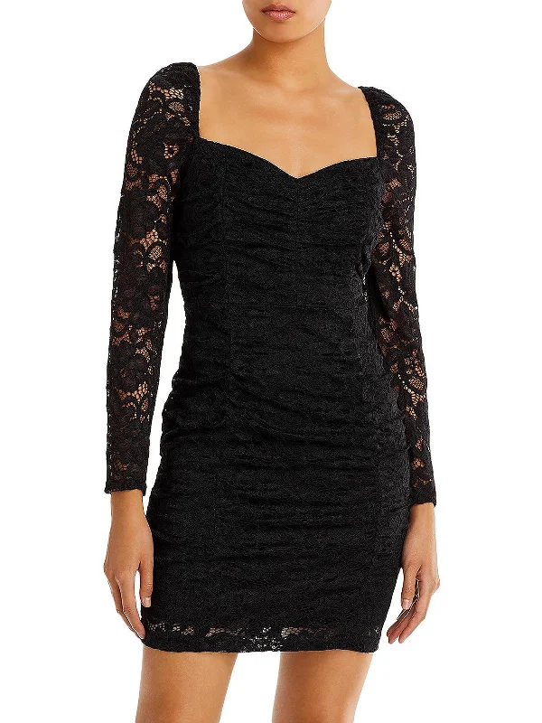 Unbeatable Prices!Womens Lace Short Mini Dress