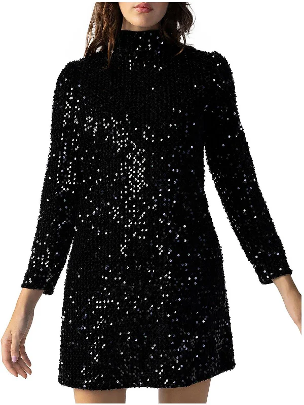 Stock Up and Save!Womens Velvet Short Mini Dress