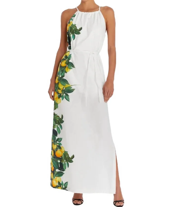 Your Shopping Wish, Our Discount Command!Alicanta Maxi Dress In Lemonhead