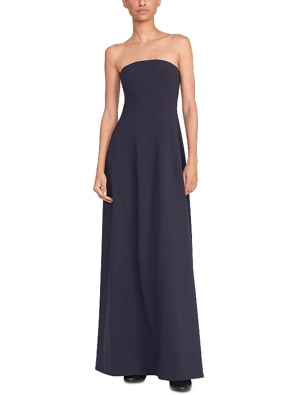 The Best Deals Won’t Wait!Benjamin Womens Pintuck Tea-Length Maxi Dress
