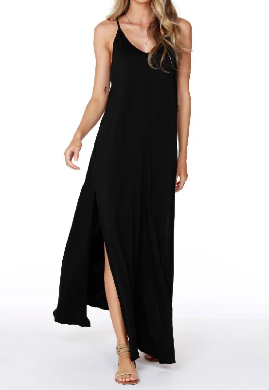 Don't Miss Out!Cami Maxi Dress In Black
