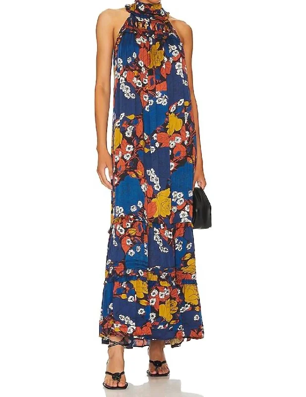 Limited Stock Available!Camille Maxi Dress In Sakura