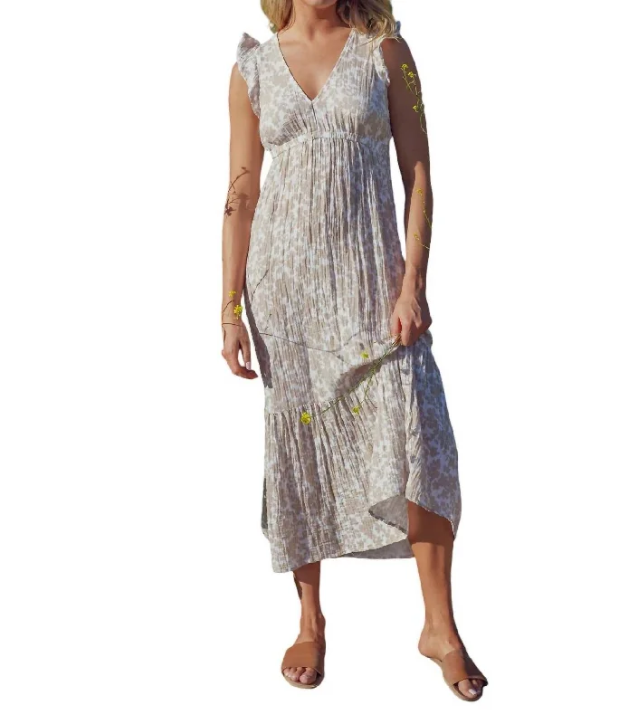 Today Only – Don’t Miss It!Carolina Maxi Dress In Neutral