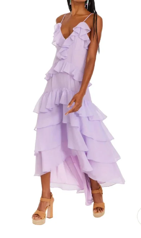 Get More for Less!Cassidy Maxi Dress In Lilac