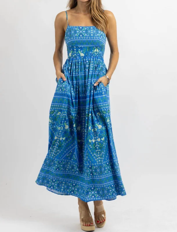 Best Offers of the Month!Crystal Maxi Dress In Blue