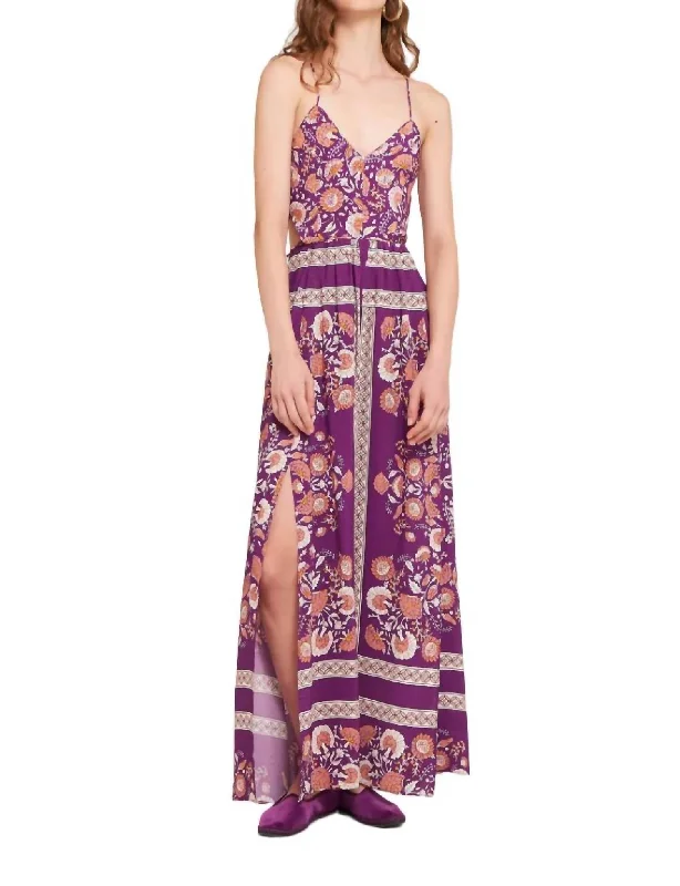 Save Money, Shop Happy!Dandy Sun Maxi Dress In Purple