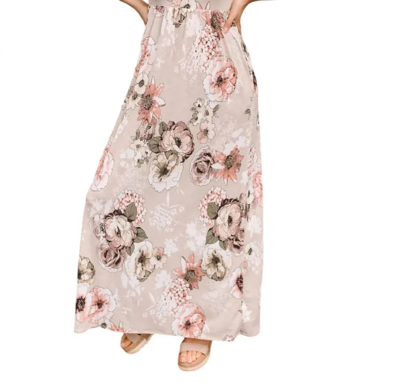 Special Discounts Inside!Date Night Maxi Dress In Pink